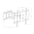 Kép 3/3 - TV Fali tartókonzol<br>karos<br>60 - 100" 39690 Delight