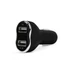 Kép 2/3 - Autós szivargyújtó adapter - 2 x USB, feszültségmérővel és árammérővel - fekete 55054BK   M.N.C. 