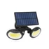 Kép 2/5 - Mozgásérzékelős szolár reflektor - forgatható fejjel - 2 COB LED 55283