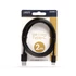 Kép 2/2 - USB kábel, Adatkábel - USB Type-C - fekete - 2 m 55550BK-2 Delight