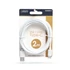 Kép 2/2 - Adatkábel - USB Type-C - fehér - 2 m 55550WH-2 Delight