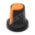 Kép 1/2 - Forgatógomb, 6mm, narancssárga AS-KNOB-O