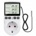 Kép 2/7 - Dugaszolható termosztát, Programozható, Digitális, 3680W, -40 ℃ ~ 120°C ASK2256