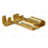 Kép 1/2 - Csúszósaru csatlakozó hüvely, sárgaréz CSH09B