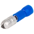 Kép 1/2 - Szigetelt hengeres csatlakozó dugó, elektrolitréz, kék 2,5mm2, (d1=2,3mm, d2=5mm), PVC KH4