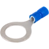 Kép 1/2 - Szigetelt szemes saru, ónozott elektrolitréz, kék 2,5mm2, M8, (d1=2,3mm, d2=8,4mm),PVC KSZ8