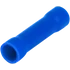 Kép 1/2 - Szigetelt toldóhüvely, ónozott elektrolitréz, kék 2,5mm2, (L=25mm, d1=2,8mm), PVC KTH
