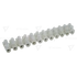 Kép 1/2 - 25mm2 Flex. nyomólemezes sorozatkapocs, H profil, 12 tag, natúr S60A-H-L Tracon