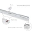 Kép 3/4 - LED HERMETIKUS ARMATÚRA, LIMEA GO, 50W, 4000K, 6700LM, IP65 1200X60X52mm 17000H, 120°, 230V  SLI028035NW_PW