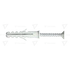 Kép 1/2 - Peremes tipli+csavar, szürke T6PCS-PA TRACON