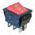 Kép 1/2 - Készülékkapcsoló, háromállású, piros, I-0-II felirattal TES-52 TRACON