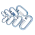Kép 1/2 - Karabiner, csavaros, acél d=5mm, 1270N CSKARA5