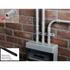 Kép 2/3 - Tömített csőadapter 16-os, IP67 EC74116 Elettrocanali