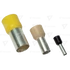 Kép 1/2 - 4mm2 Szigetelt (PA6.6) érvéghüvely, ónozott elektrolitréz, szürke E120 Tracon