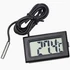 Kép 2/3 - Digitális hőmérő panel -50 - +110 fok LCD hom1 fekete