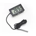 Kép 3/3 - Digitális hőmérő panel -50 - +110 fok LCD hom1 fekete