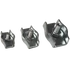 Kép 1/2 - Sodronyszorító bilincs, szimpla, acél d=5mm, M5 BSZ1-5