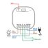 Kép 5/6 - Smart-Kinetic kapcsoló vezérlőegység - 100-240 V AC, max 15A - (Amazon Alexa, Google Home, IFTTT) Delight  55357