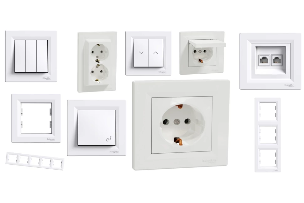 Schneider ASFORA fehér