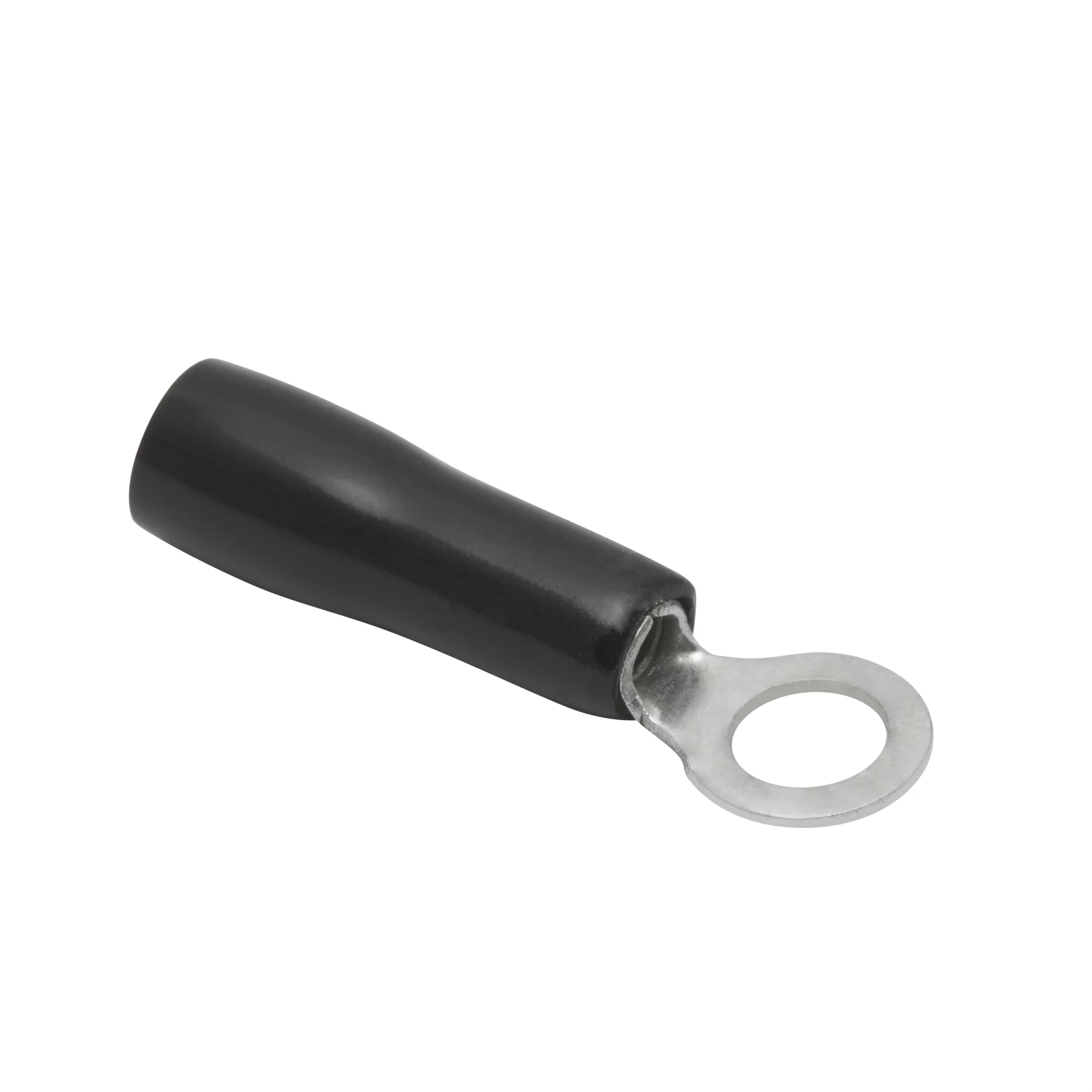 Szigetelt gyűrűs saru, szemes saru 4mm, FEKETE 05404FK