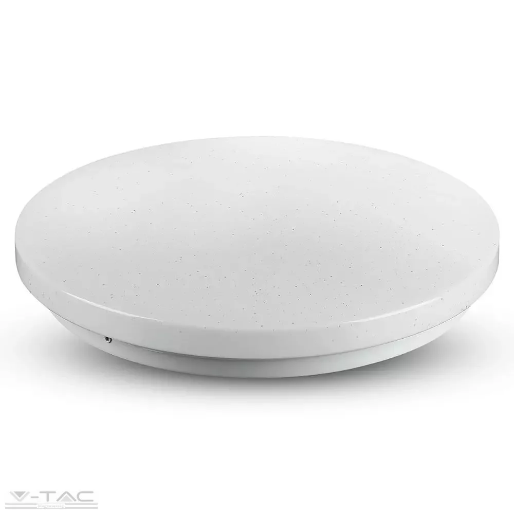 12W LED csillogó burás kör mennyezeti lámpa állítható színhőmérséklet - 217602 V-TAC