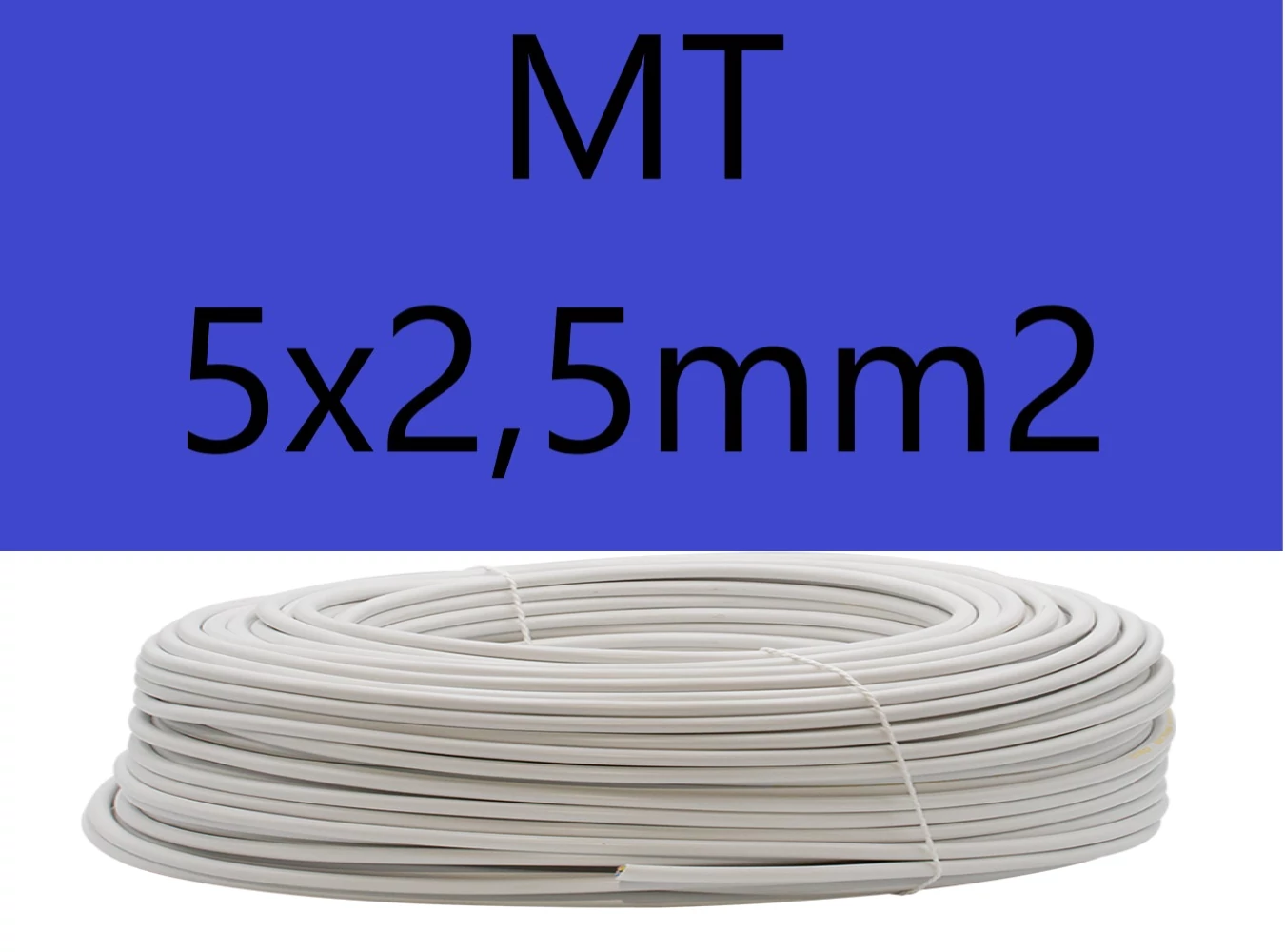 MT 5x2,5mm kábel H05VV-F