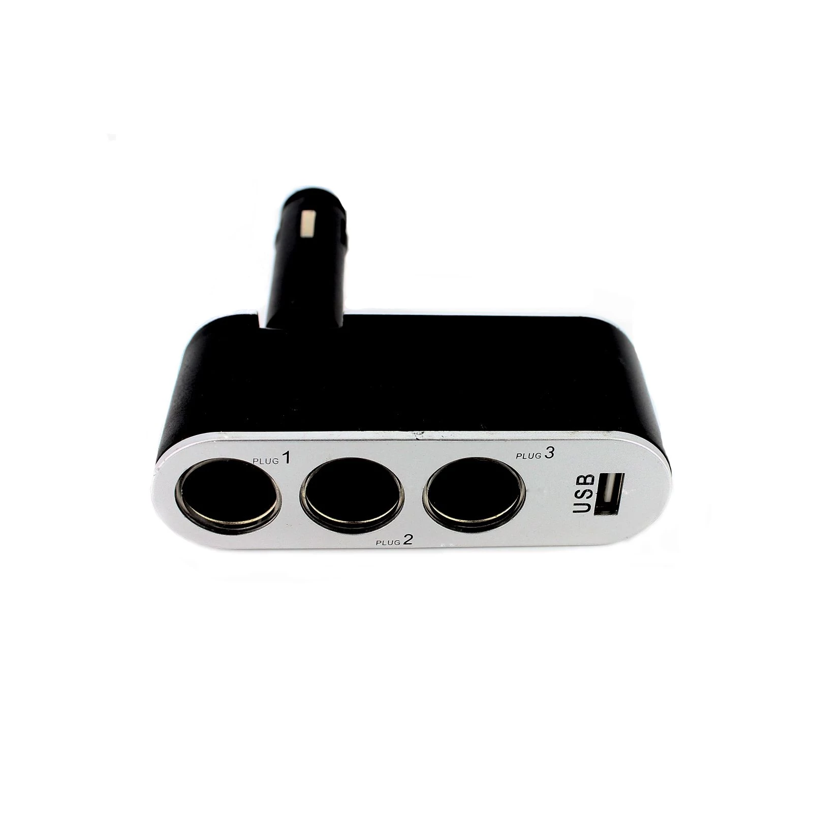 Szivargyújtóaljzatba csatlakoztatható 3-as elosztó + 1A USB csatlakozás 55049 M.N.C.