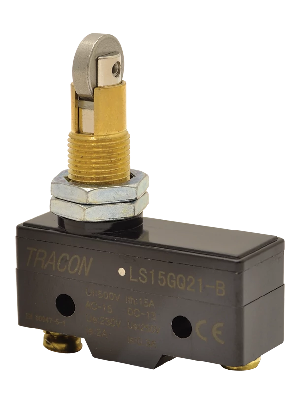 Helyzetkapcsoló, görgős 1xCO, 2A/230V AC-15, 0,3A/250V DC-13, 90°, IP00 LS15GQ21-B
