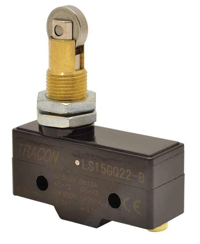 Helyzetkapcsoló, görgős 1xCO, 2A/230V AC-15, 0,3A/250V DC-13, IP00 LS15GQ22-B