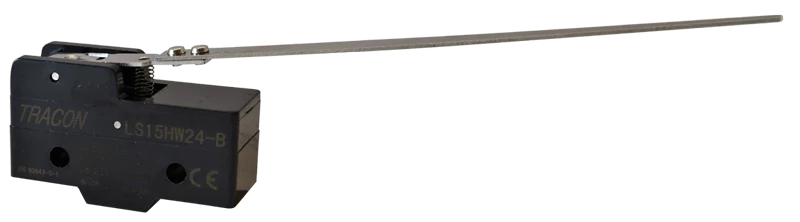 Helyzetkapcsoló, rugószáras 1xCO, 2A/230V AC-15, 0,3A/250V DC-13, 110mm, IP00 LS15HW24-B