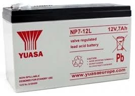 Zselés ólomakkumulátor 12V 7Ah  Yuasa NP7-12 L                                                                