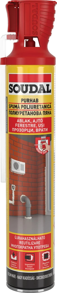 Soudal, PU hab, kézi GG, 750ml S103250