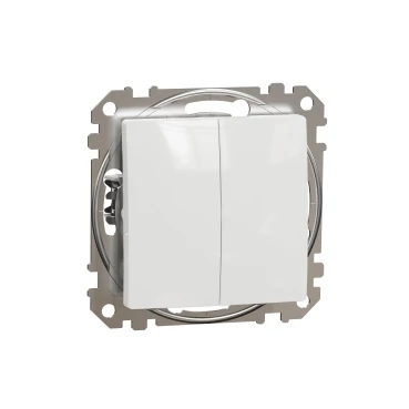 SEDNA DESIGN Csillárkapcsoló, rugós bekötés, 10AX, (105), fehér SDD111105