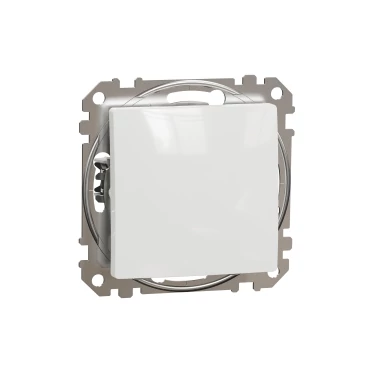 SEDNA DESIGN Keresztkapcsoló, rugós bekötés, 10AX, (107), fehér SDD111107