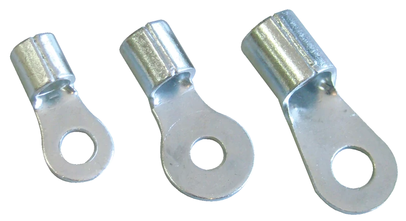 Szigeteletlen szemes saru, ónozott elektrolitréz 70mm2, m10, (d1=13,3mm, d2=10,5mm) SZ70-10