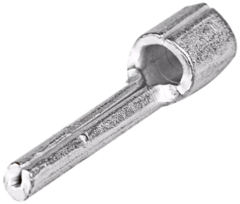 Szigeteletlen csapos saru, ónozott elektrolitréz 6mm2, (d1=3,4mm, L=20mm) CS4