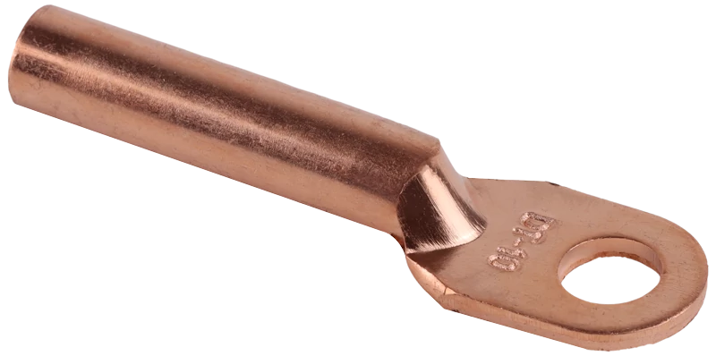 Szigeteletlen hosszított réz szemes csősaru 25mm2, M8, (d1=7,5mm, d2=8,5mm) SZ-CL25