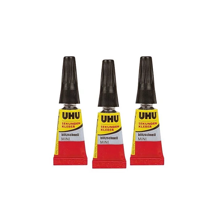 Pillanatragasztó - 3 x 1 g U45420 UHU