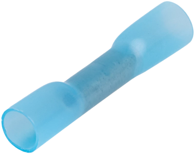 Zsugorodó szigetelésű toldóhüvely, elektrolitréz, kék 2,5mm2, (L=36,6mm, d1=2,6mm), PO ZSTHK