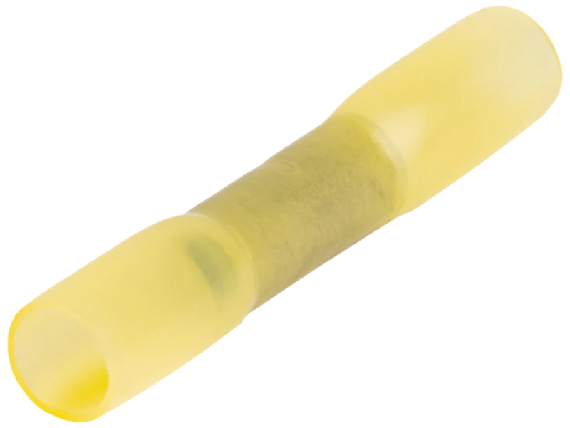 Zsugorodó szigetelésű toldóhüvely, elektrolitréz, sárga 4mm2, (L=42mm, d1=3,6mm), PO ZSTHS