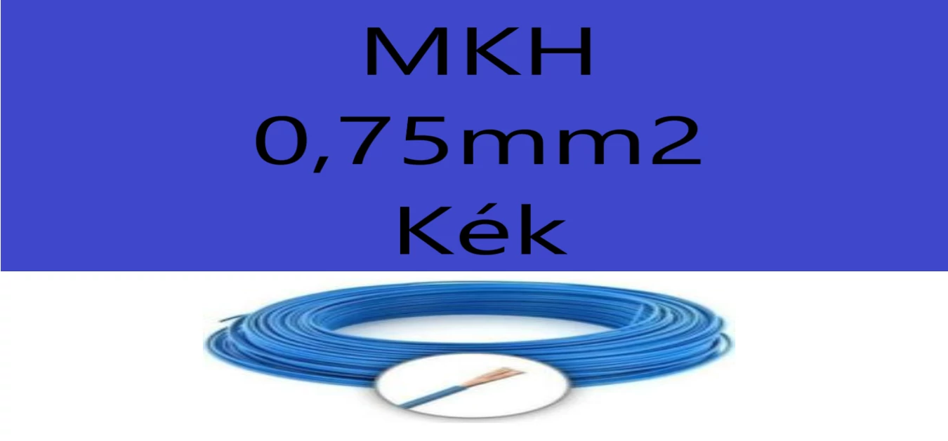 Mkh 0,75mm2 Kék