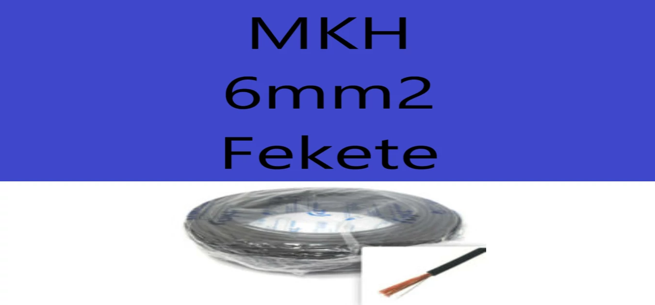 Mkh 6mm2 Fekete
