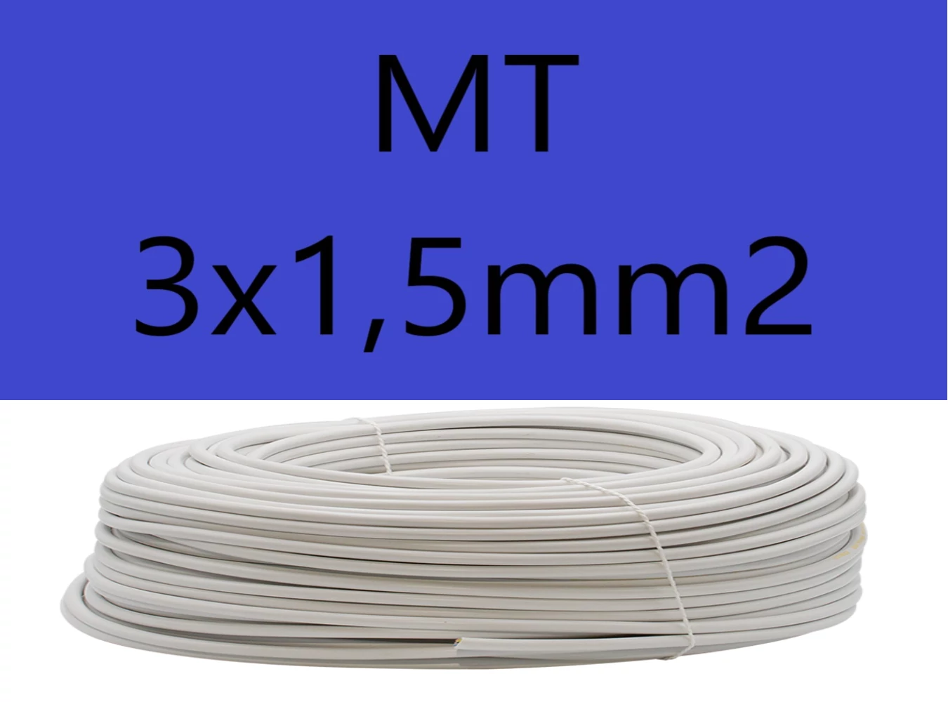 MT 3x1,5mm kábel H05VV-F
