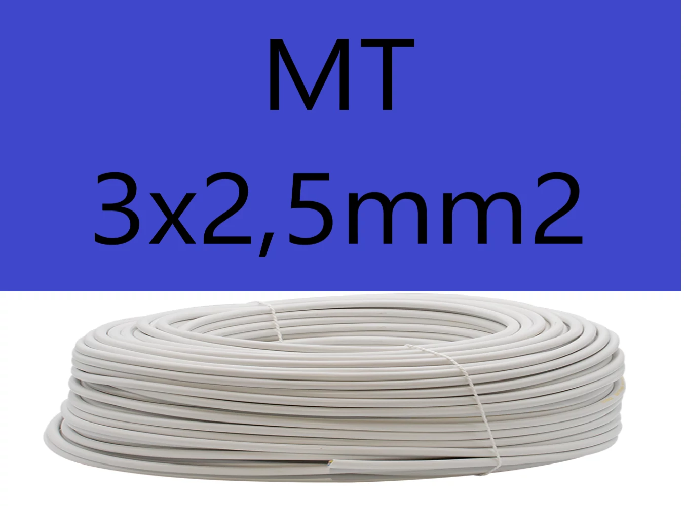 MT 3x2,5mm kábel H05VV-F