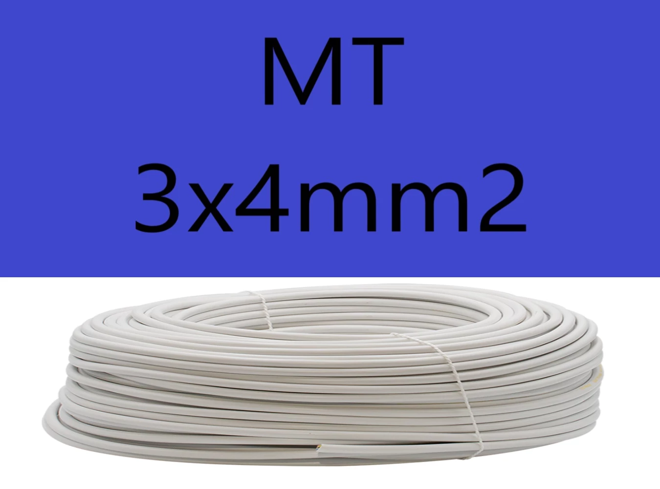 MT 3x4mm  kábel H05VV-F