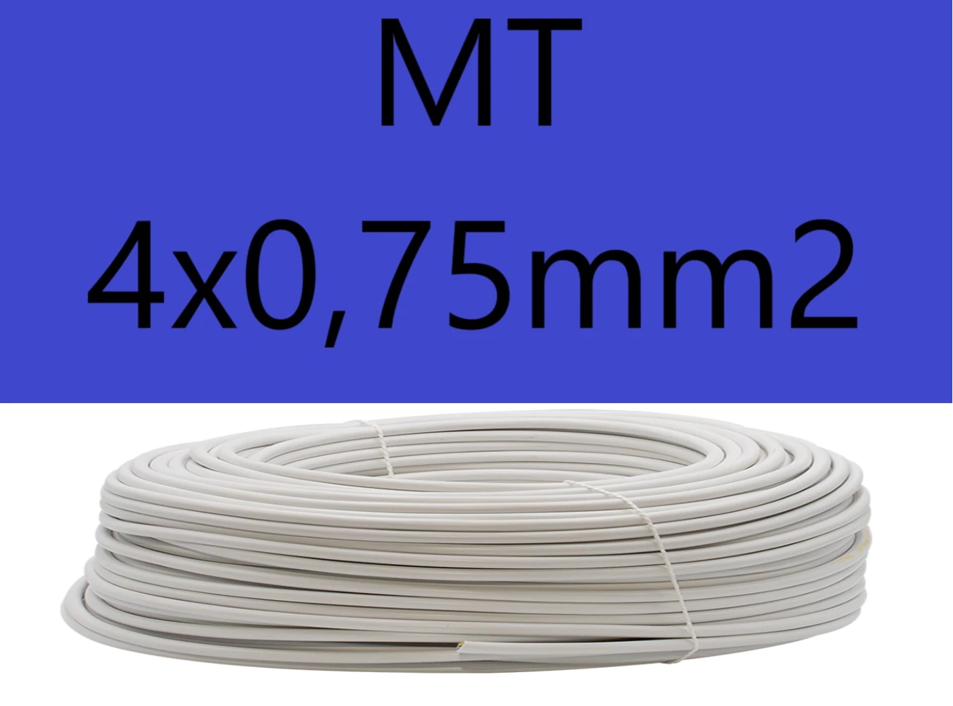 MT 4x0,75mm kábel H05VV-F