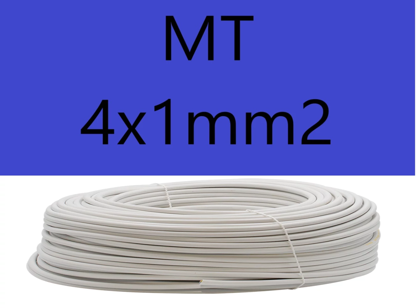 MT 4x1mm  kábel H05VV-F