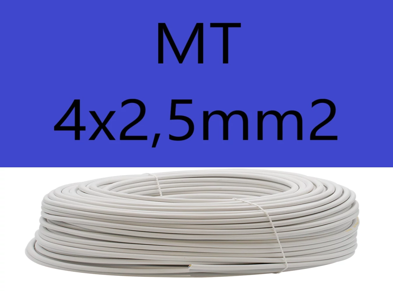MT 4x2,5mm kábel H05VV-F