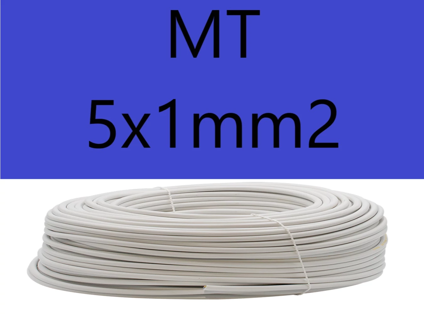 MT 5x1mm kábel H05VV-F