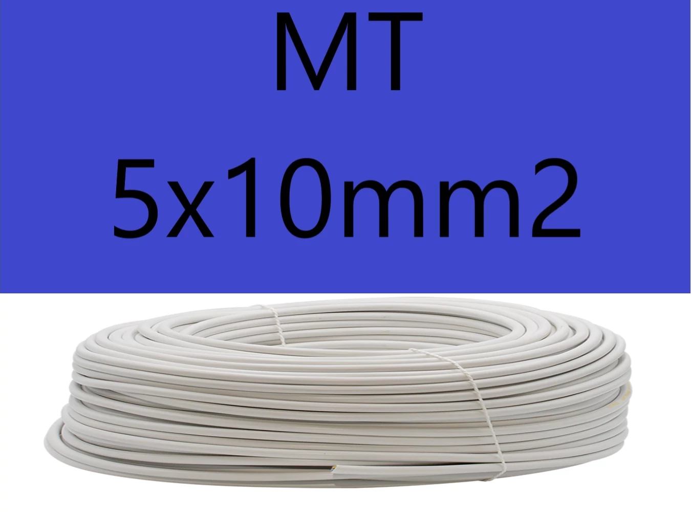 MT 5x10mm kábel H05VV-F